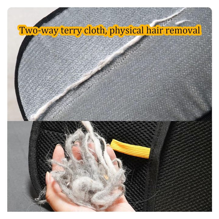 High Quality Double-Sided Pet Grooming Gloves Pet Hair Removal Tool for Clothes Furniture Dogs Cats Factory Price Reusable Lint