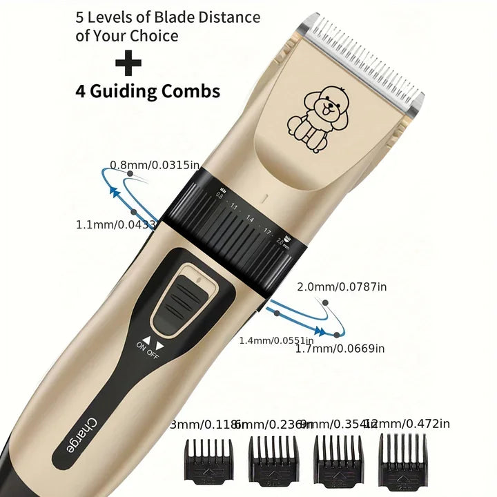 “Silent Dog Grooming Kit – Trim Like a Pro, Even for Nervous Pets!” - My Store