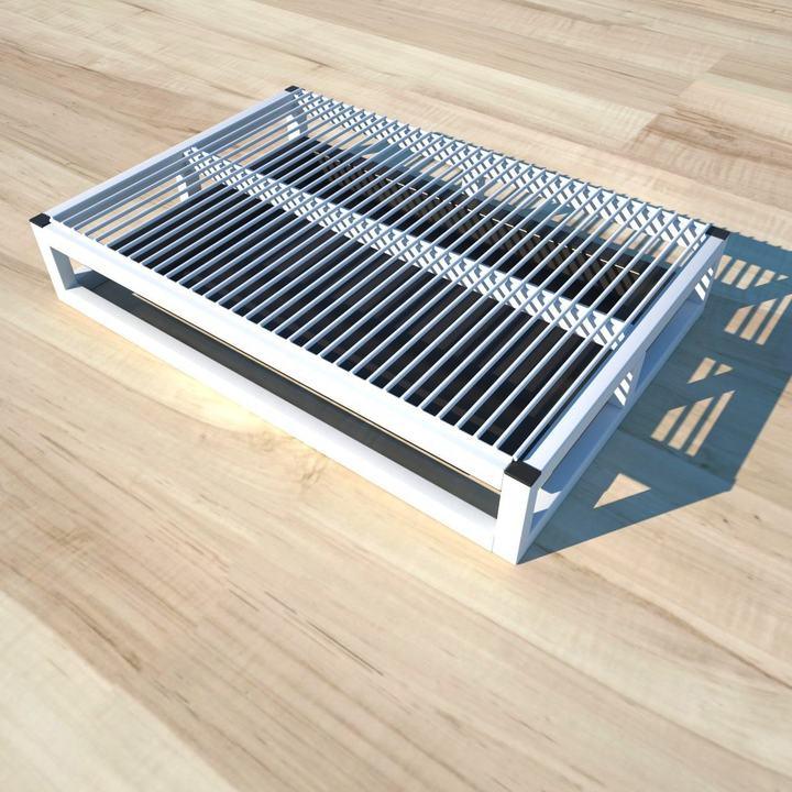 Wholesale Large Capacity with Stainless Steel Indoor Stainless Steel Dog Potty Pet Toilet Anti-bite Litter Box Training Tray - My Store