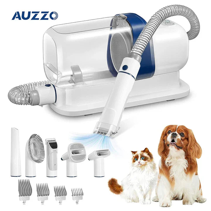 Electric Pet Hair Clippers Vacuum Dog Clipper Vacuum Pet Clipper Vacuum Pet Grooming Kit - My Store