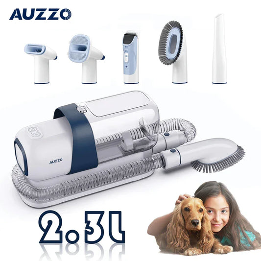 Electric Pet Hair Clippers Vacuum Dog Clipper Vacuum Pet Clipper Vacuum Pet Grooming Kit - My Store
