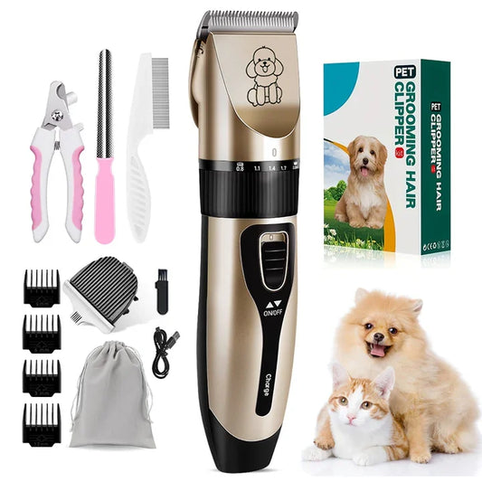 “Silent Dog Grooming Kit – Trim Like a Pro, Even for Nervous Pets!” - My Store