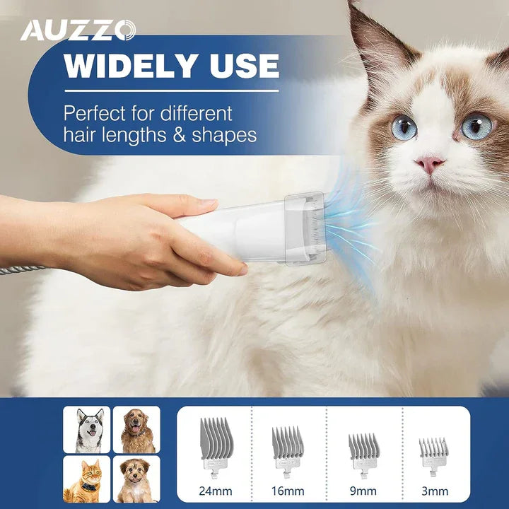 Electric Pet Hair Clippers Vacuum Dog Clipper Vacuum Pet Clipper Vacuum Pet Grooming Kit - My Store